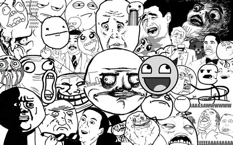 36 Memes Crunched Into One Wallpaper 2560 × 1600 Digital Slave
