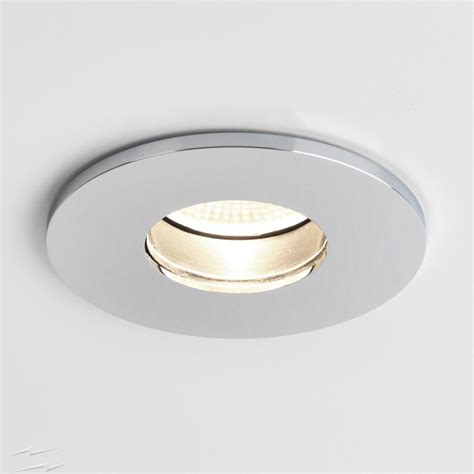 Ax5768 Obscura Round Fire Rated Fixed Led Downlight In Polished