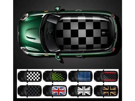 Mini Cooper Roof Graphics Decal Oem Gen3 F55 4 Doo