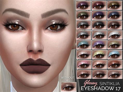 The Sims Resource Sintiklia Eyeshadow 17