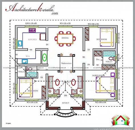 2 Bedroom House Plans Kerala Style 1200 Home Design Ideas
