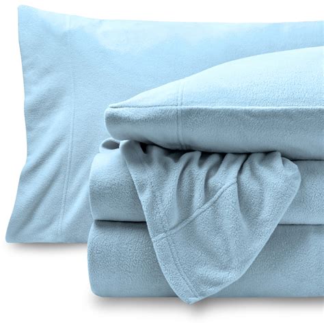 Bare Home Fleece Super Soft Premium Sheet Set Extra Plush Pill Resistant All Season Cozy