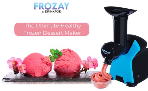 Drinkpod Frozay Frozen Dessert Maker Dairy Free Vegan