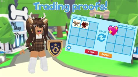 My Adopt Me Trading Proofs Did I Get A Neon Legendary Roblox Adopt