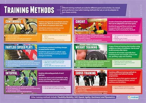 Sports Training Methods Pe Posters Gloss Paper Measuring 850mm X 594mm A1 Physical