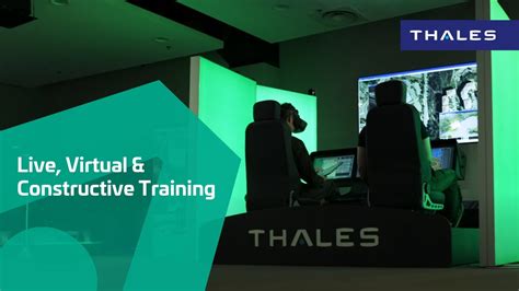 Live Virtual And Constructive Training Thales Youtube