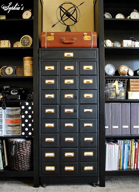 Sophias Organized Craft Cabinet