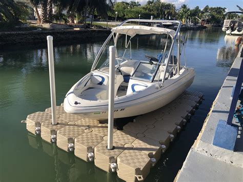 Candock Drive On Floating Dock For Boat 145 To 165 Candock Miami