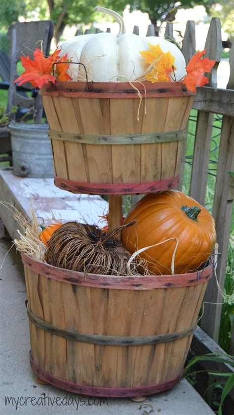 Shop our wide selection of open weave baskets, wicker baskets, wire baskets and wooden baskets that look great with any decor. DIY Fall Decor Tutorial For Repurposed Bushel Baskets Tier