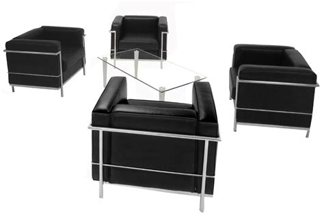 Shop for contemporary reception seating that your visitors will love. Modern Classic Leather Reception Seating in White or Black ...
