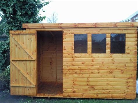 12x8 Pent Shed A T Sheds And Fencing