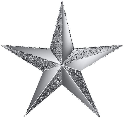Silver Star Transparent Clip Art Image Gallery Yopriceville High