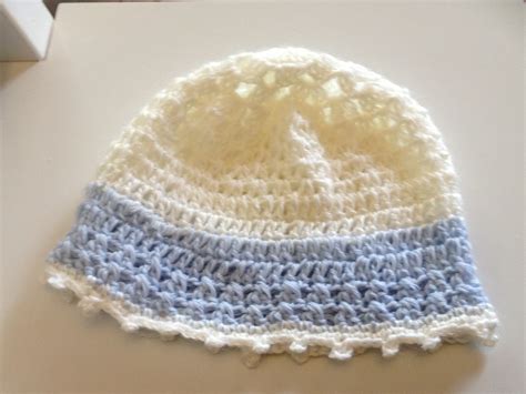 Created For You And Me Crochet Baby Boy Beanie Pattern For 0 6 Months