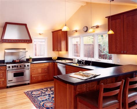 Best color for kitchen cabinets with cherry cabinets with images. Custom Cherry Wood Cabinets