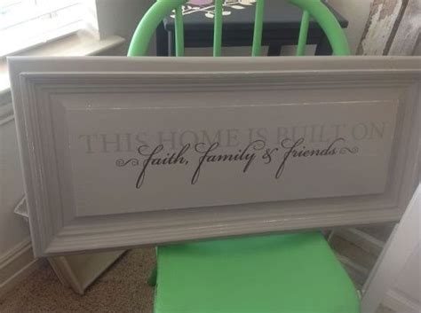 I bought a few cabinet doors from amish cabinet doors and will buy more. repurposeing cabinet doors | Wall Quote on a Repurposed ...