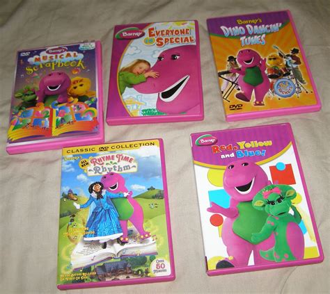 X6 Barney The Purple Dinosaur Dvd Movies