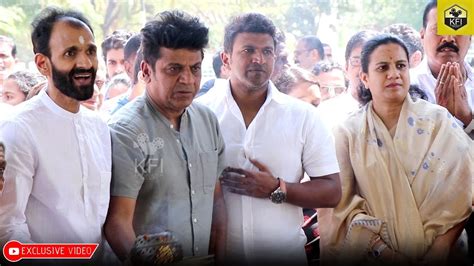 Best of dr rajkumar family. Puneeth Shivanna Raghanna Together Did Pooja To Mother ...