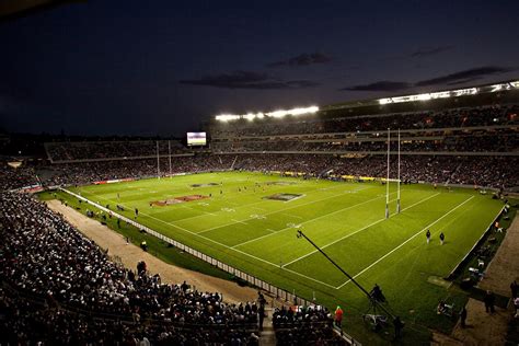 New Zealands Eden Park Stadium Holds Its First Game