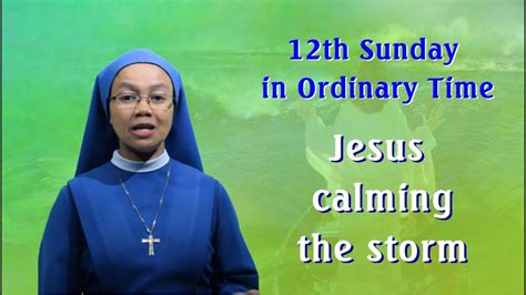 12th Sunday In Ordinary Time YouTube