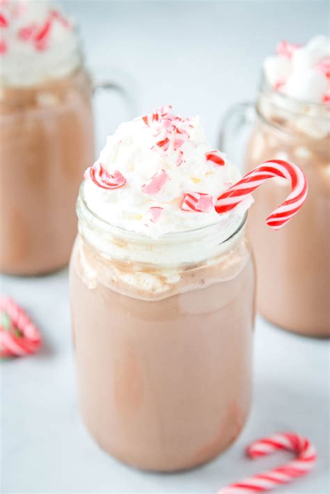 Peppermint Hot Chocolate Dinners Dishes Desserts