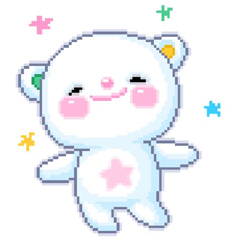 Nov 26, 2020 · 2 best online transparent gif makers. kawaii transparent bear clipart cute bear | Pixel drawing ...