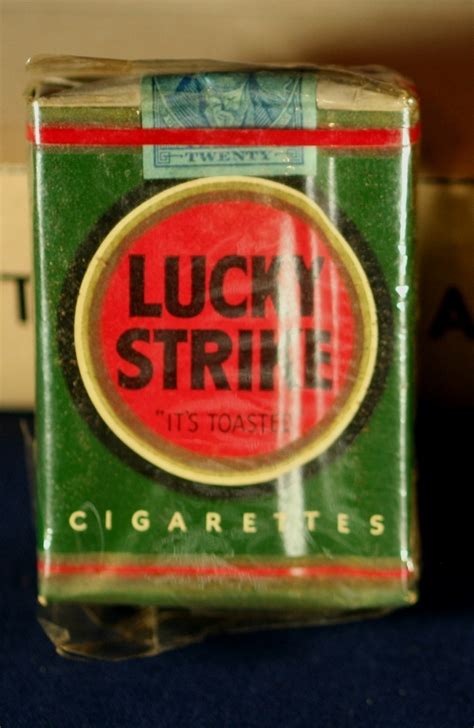 Cigarettes American Lucky Strike Green 1942 Uss 14 Please Note The