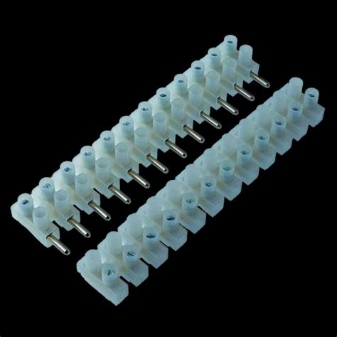 Pluggable 6 Amp Screw Terminal Strips Pack Of 2 Micro Miniatures