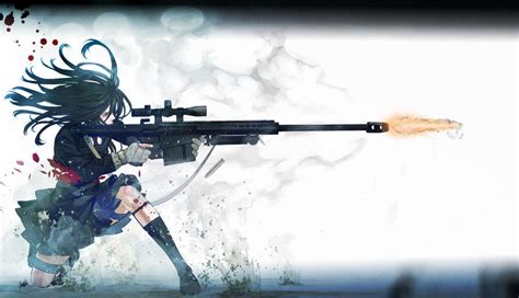 Anime Sniper Girl Wallpaper By Nolan On Deviantart
