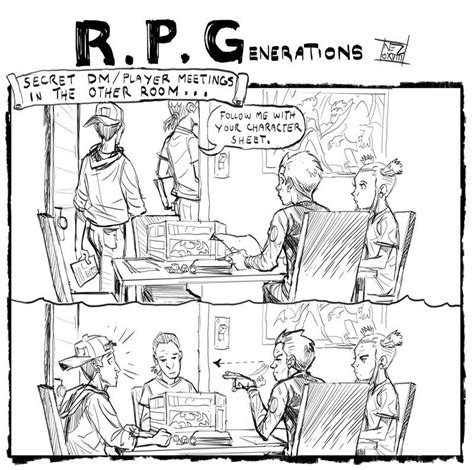 Rpgenerations 07 By Nezart Dnd Funny Dragon Comic Dungeons And Dragons