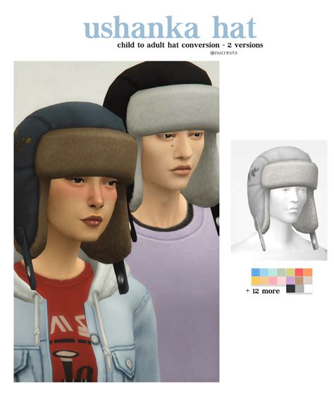 Ushanka Hat By Nucrests Nucrests On Patreon In 2021 Ushanka Hat