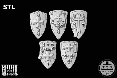 Templar Royal Guard Shield The Custom Bit