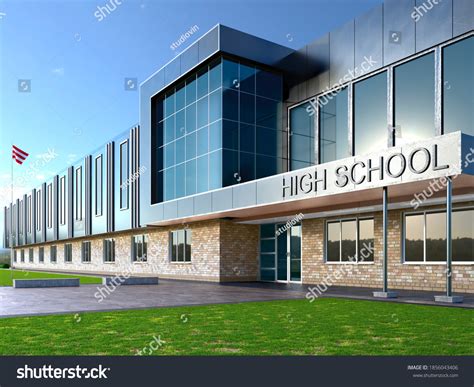48642 High School Building Images Stock Photos And Vectors Shutterstock