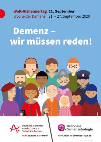 Demenz Wir M Ssen Reden Deutsche Alzheimer Gesellschaft E V