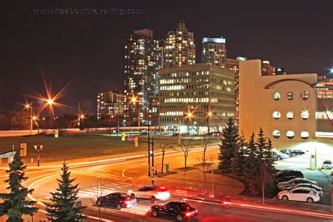 Night Images Of Mississauga, Ontario