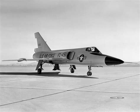 Convair F 106a Delta Dart Sn 56 541 Prototype At Edwards Afb A