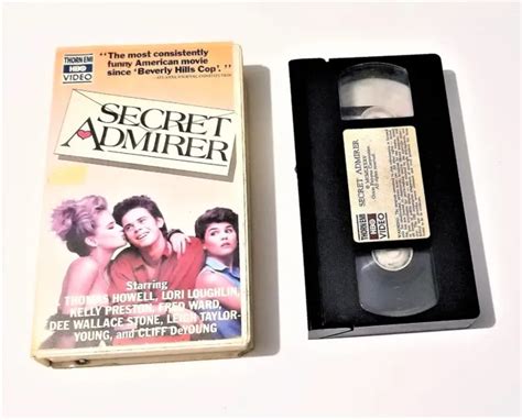 Secret Admirer Vhs 1985 Big Box Lori Loughlin 2499 Picclick