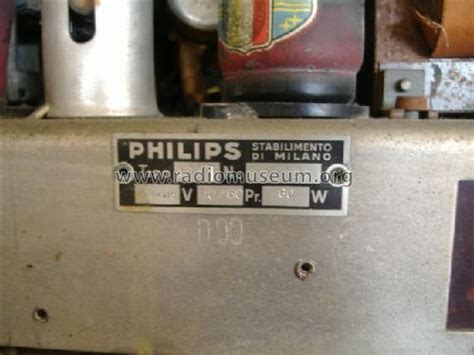 478t Radio Philips Italy Milano Mi Build 1946 6 Pictures