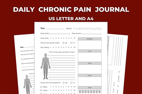 Free Printable Pain Diary Template Free Printable