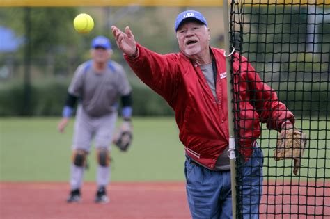 Softball League A Home Run With Seniors The San Diego Union Tribune