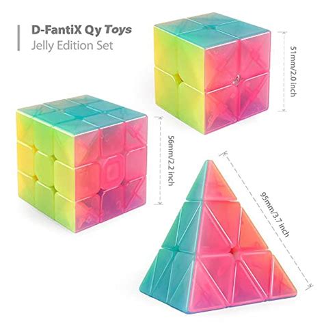 D Fantix Speed Cube Bundle Qy Toys Jelly Cube Set Warrior W 3x3 Qidi S