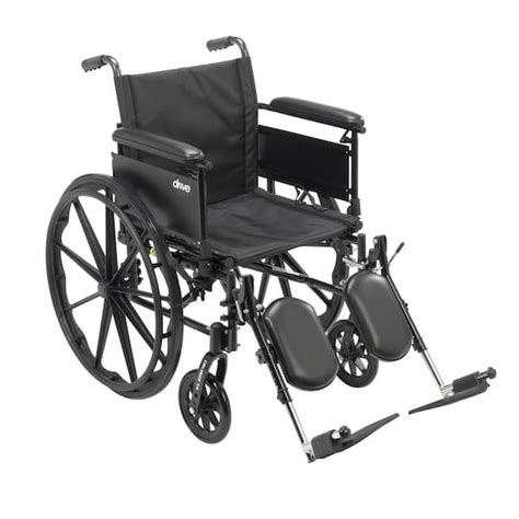 Drive Medical Cruiser X4 Lightweight Dual Axle Wheelchair With