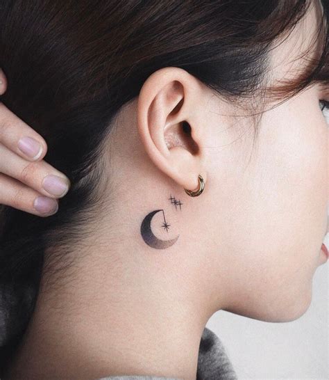 Unique Behind The Ear Tattoo Ideas For Women