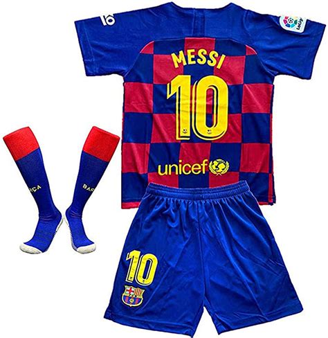 2019 2020 Barcelona Lionel Messi Home Soccer Jersey 10