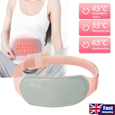 USB Electric Heating Menstrual Heat Pad Belt Woman Period Pain Relief Cramps EBay