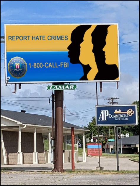 Kirksville Billboard Part Of New Fbi Hate Crime Awareness Campaign Kirksville Daily Express