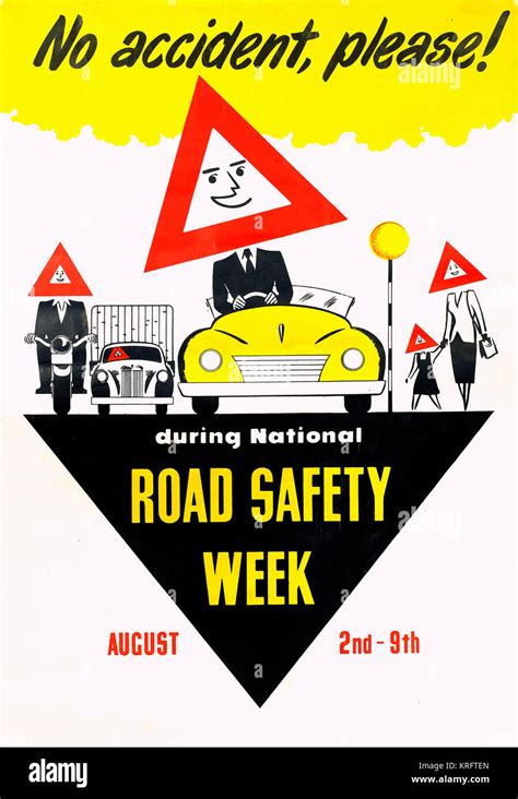 No Accident Please A Bold And Jolly Poster Promoting National Road