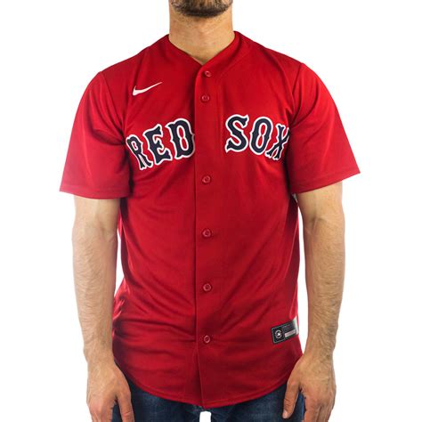 Nike Boston Red Sox Mlb Official Replica Alternate Jersey Trikot T770b