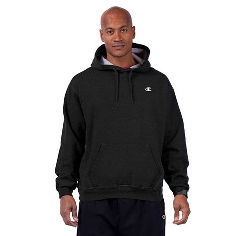 big and tall champion fleece pullover hoodie