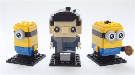 Lego Brickheadz Minions 40420 Gru Stuart And Otto Review