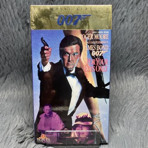 For Your Eyes Only Vhs 1981 1999 007 James Bond Roger Moore G3 10 00 Picclick